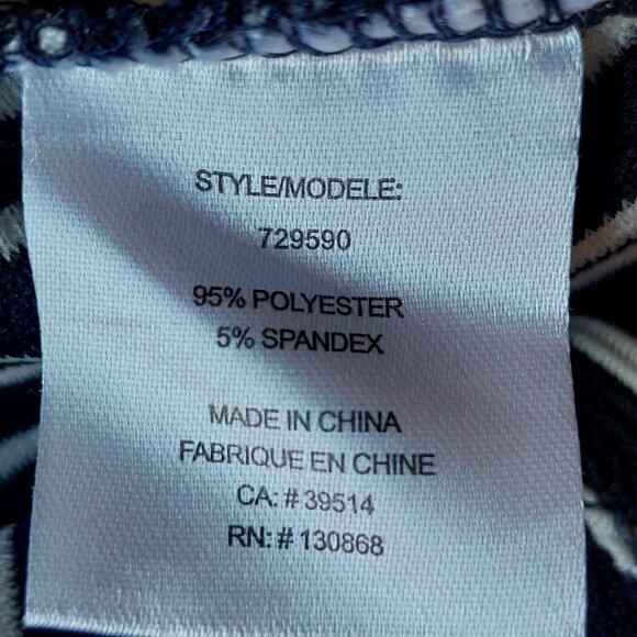 4 Ever Free Black/White Striped Flare Fit Stretchy Mini Dress, Girls 16/W XS - Picture 8 of 8